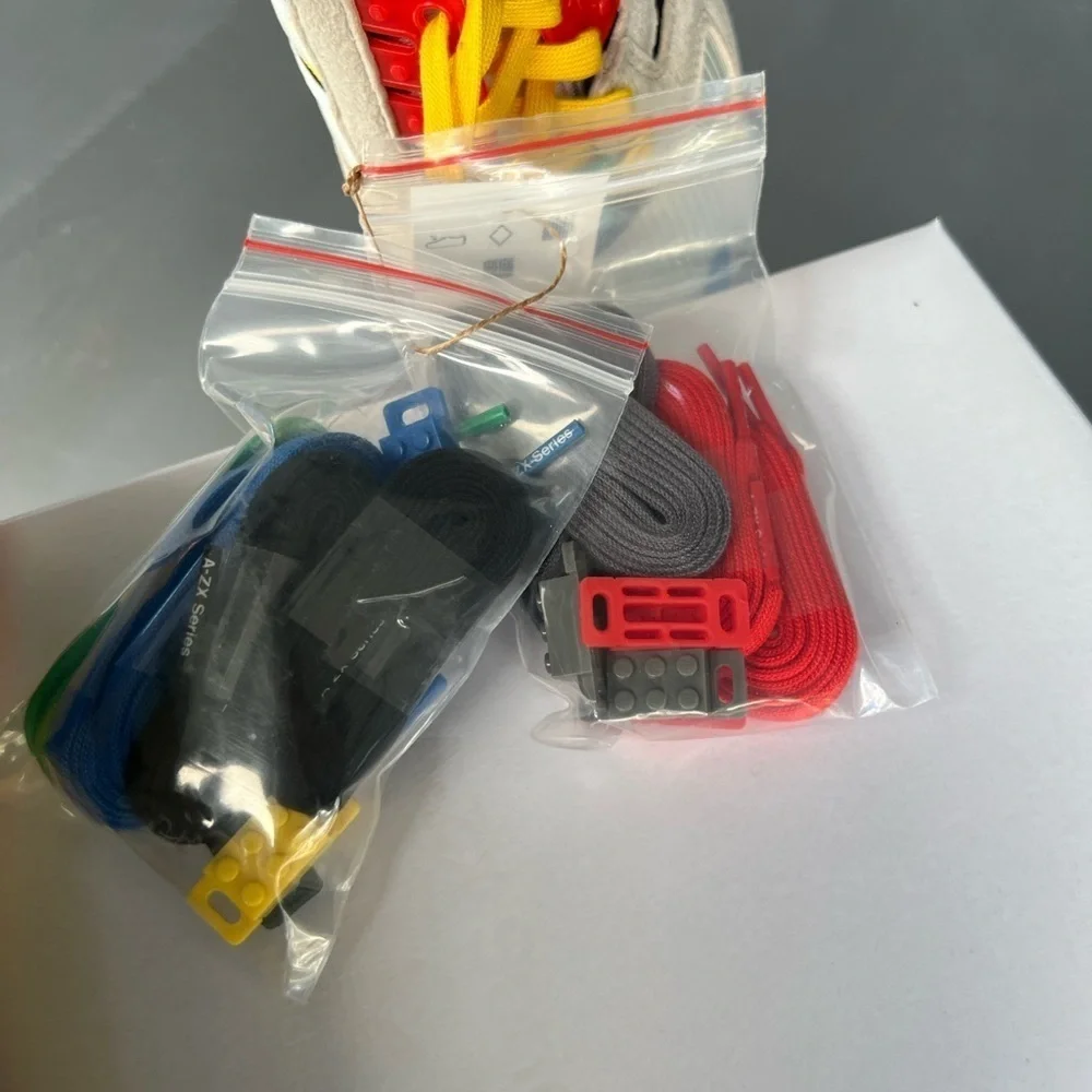 Adidas LEGO x ZX 8000 'A-ZX Series - Mixed Blocks' Size 8.5 NIB - Picture 5 of 15